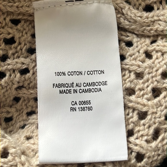 Women’s open stitch cotton tank top - Picture 9 of 10